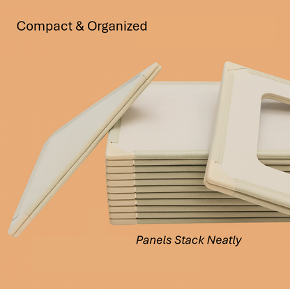 The Tiles – Magnetic Playhouse Building Set (16 panels)